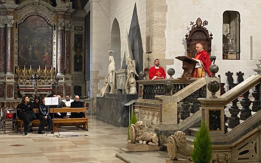 Omelia dell’arcivescovo Gian Franco Saba nell’azione liturgica del Venerdì Santo