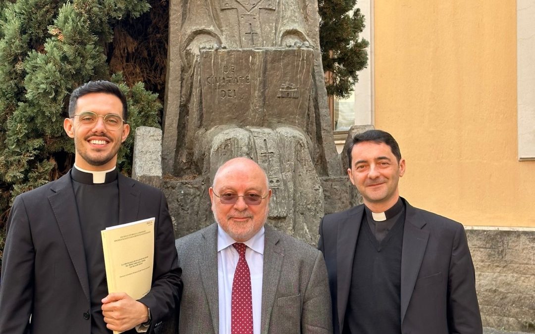 Don Giovanni Tanca consegue la&nbsp;Licenza in Teologia e Scienze Patristiche