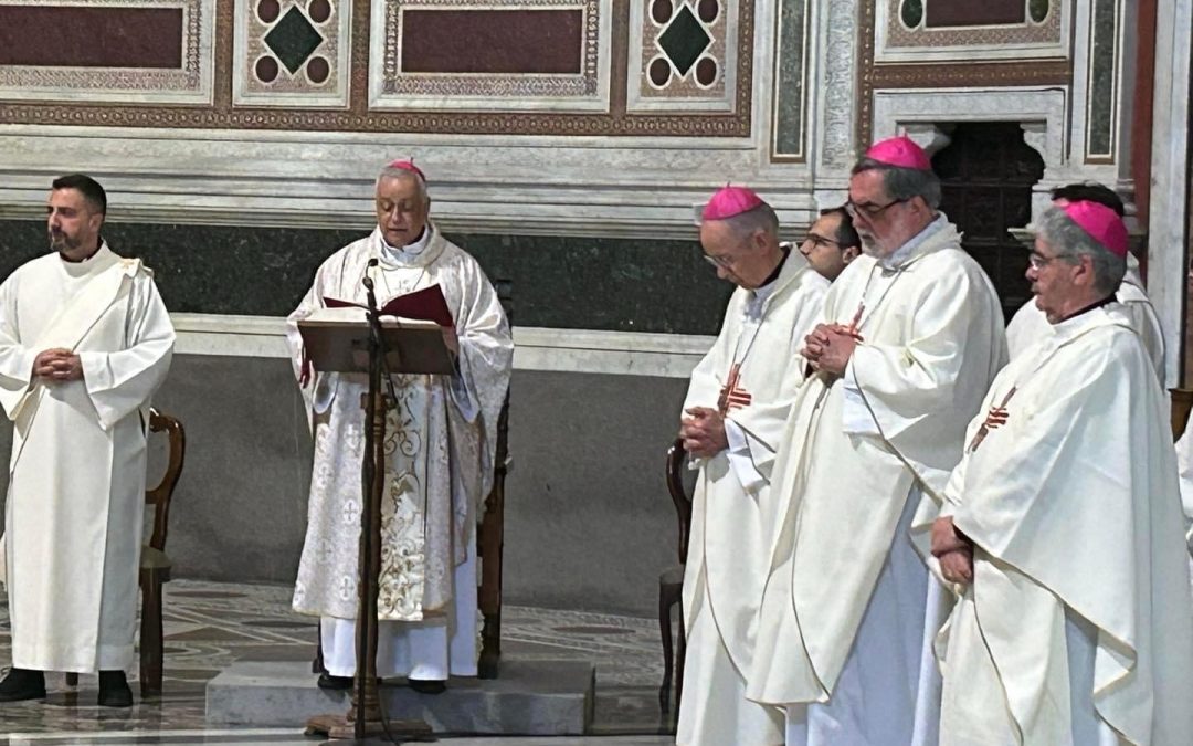 Visita ad limina: la celebrazione eucaristica a Roma presieduta dall’arcivescovo Gian Franco Saba