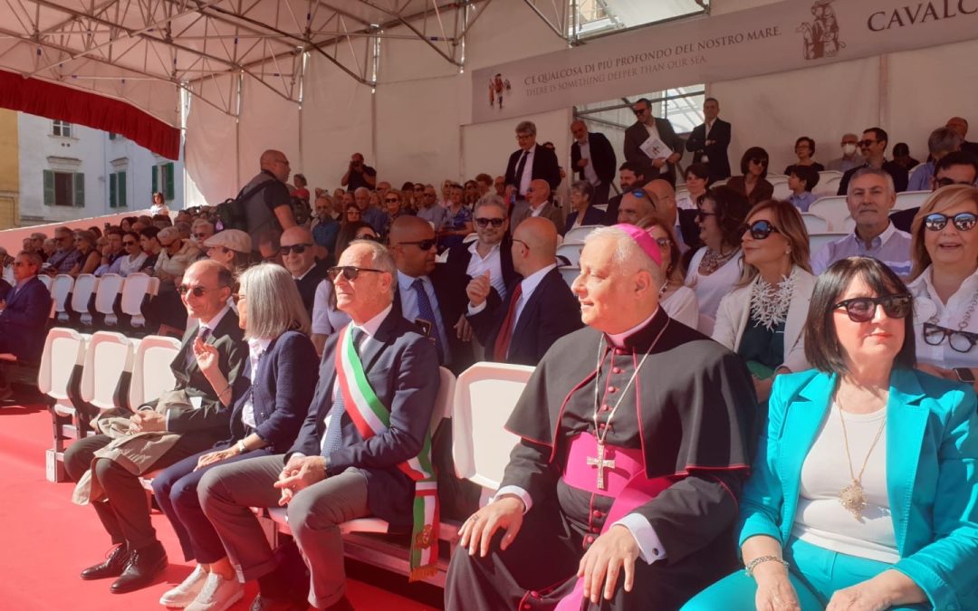 L’arcivescovo Gian Franco Saba ospite alla Cavalcata Sarda 2024