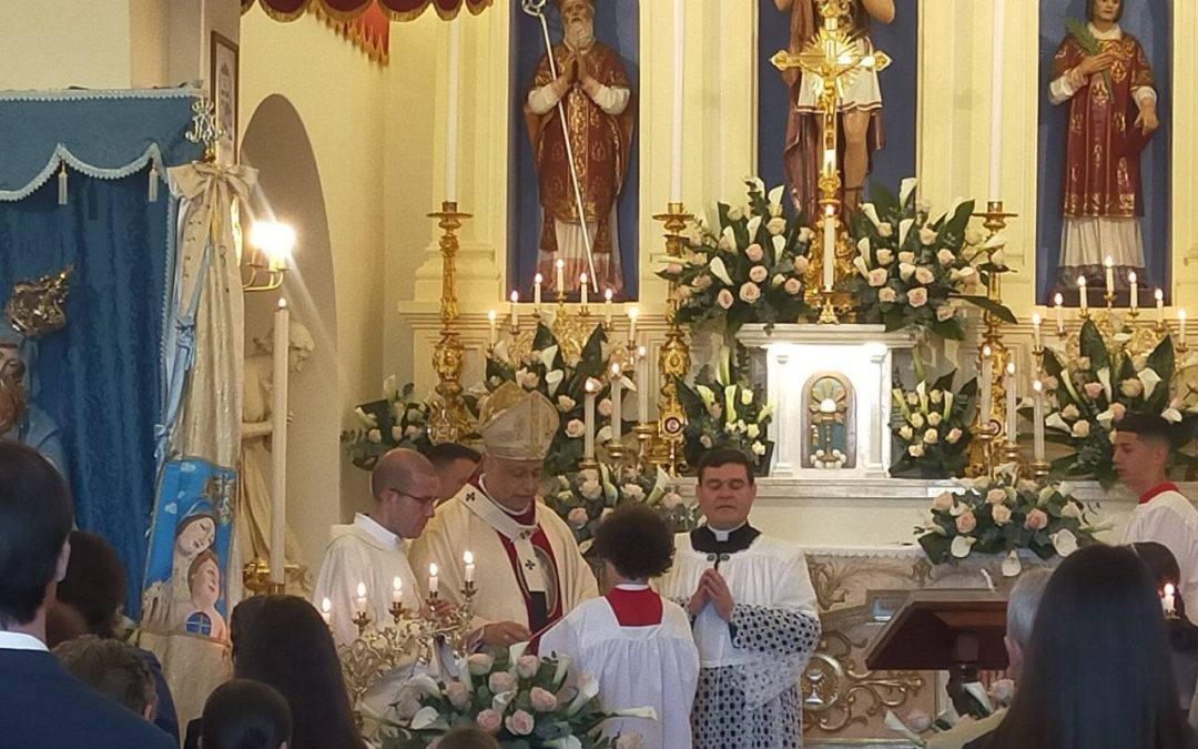 Bancali: celebrazione Eucaristica con l’amministrazione del sacramento della Confermazione