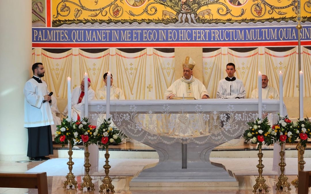 Celebrazione Eucaristica in occasione della chiusura dell’Anno Accademico della Facoltà Teologica nel Seminario Regionale Sardo