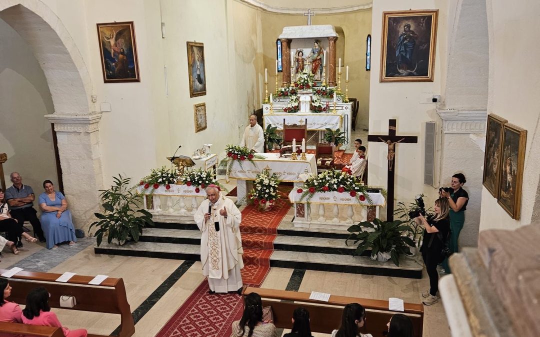 Cargeghe: Celebrazione eucaristica con l’amministrazione del sacramento della Confermazione