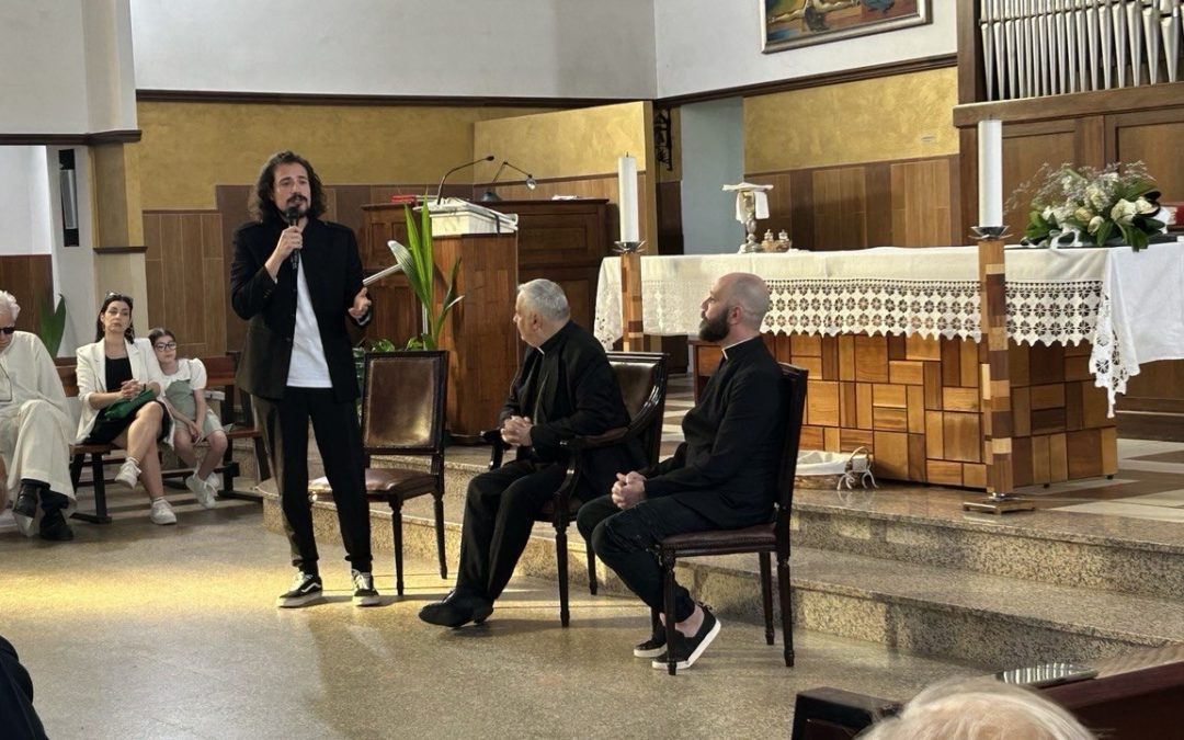 Porto Torres: nella parrocchia di Cristo Risorto la presentazione dell’opera “Verbo dipinto” di Jacopo Scassellati