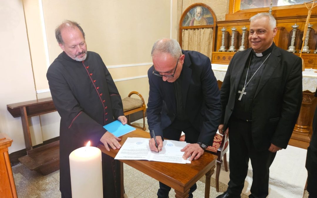 Mons. Marco Carta assume  l’Ufficio di Vicario Generale