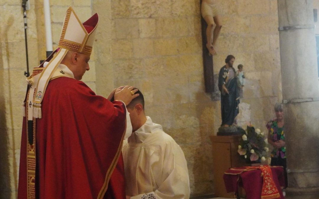 Ordinazione diaconale dell’accolito Claudio Ottonello