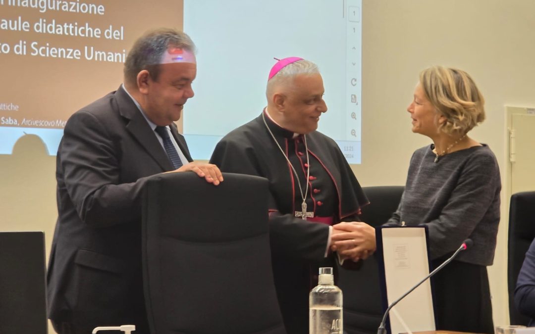 Università di Sassari: l’Arcivescovo partecipa all’inaugurazione delle nuove aule didattiche