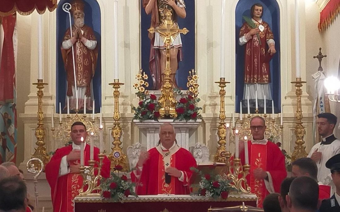 Parrocchia San Gavino Martire, a Bancali: 70° anniversario dell’erezione della parrocchia.