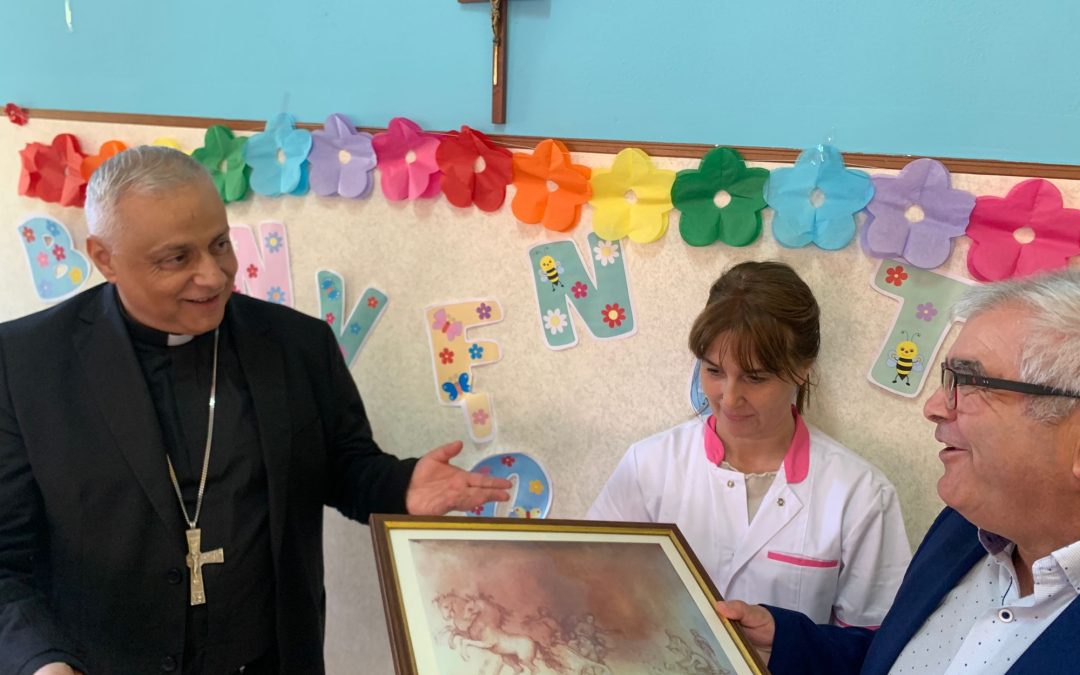 Torralba, Visita pastorale: l’Arcivescovo incontra gli studenti