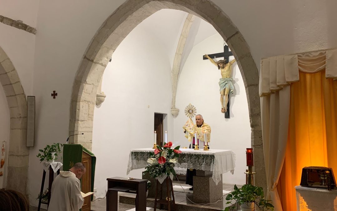 Visita pastorale: a Torralba l’Adorazione eucaristica e la recita del Rosario con gli ammalati, gli operatori pastorali  e i volontari della comunità