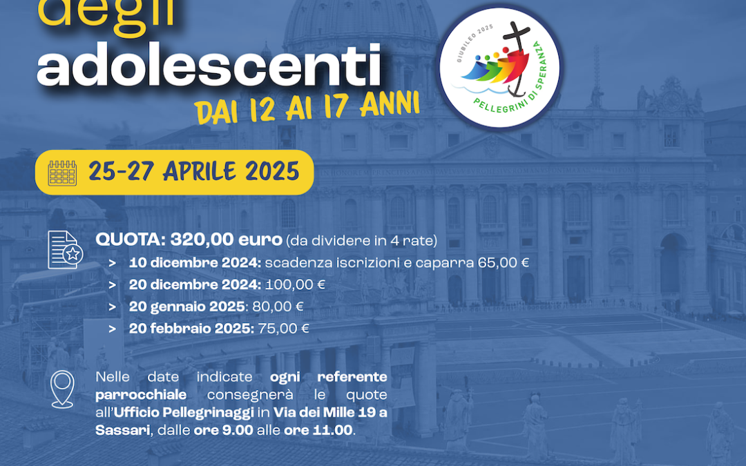 Giubileo degli Adolescenti