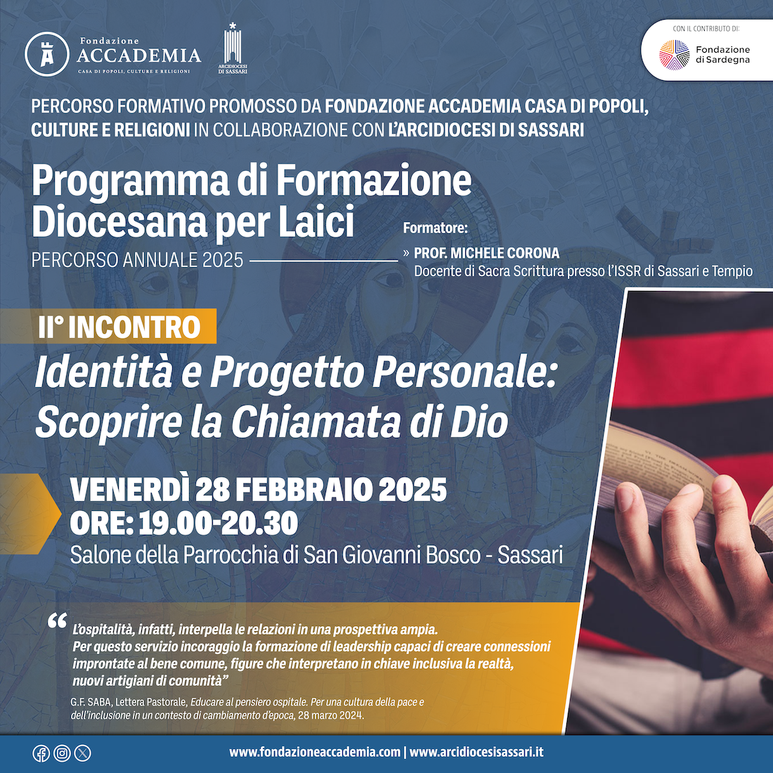 Programma di Formazione Diocesana per Laici