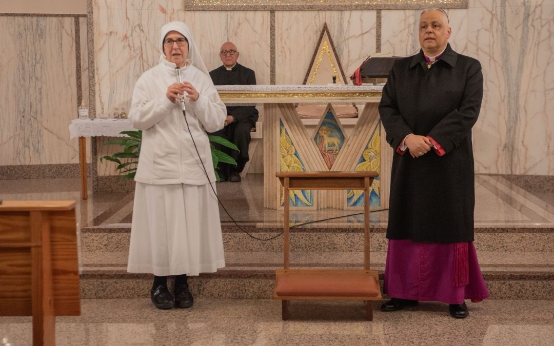 Visita agli ospiti della casa di riposo “Paolo VI”, amministrata dalle Suore del Getsemani