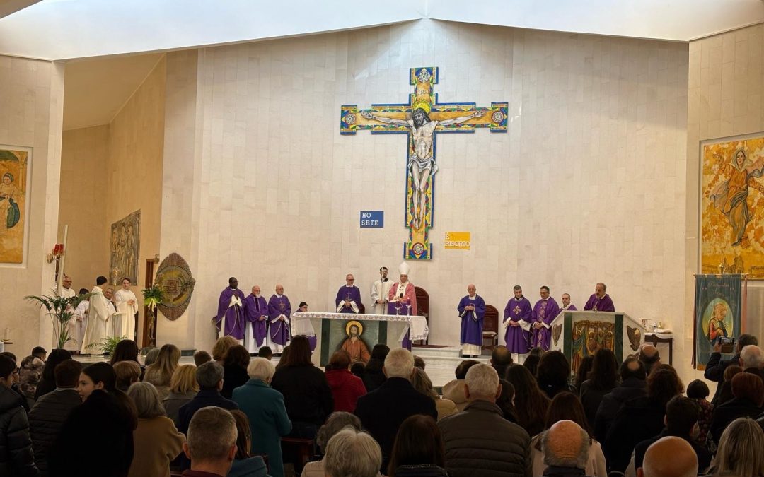 Celebrazione Eucaristica interparrocchiale per l’apertura della Visita pastorale nelle parrocchie di Santa Maria di Pisa, Sant’Orsola e di Nostra Signora del Latte Dolce