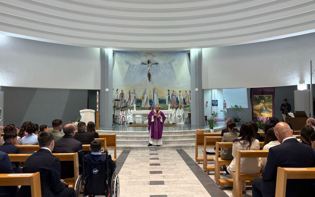 Sant’Orsola: Celebrazione&nbsp;Eucaristica con l’amministrazione del sacramento della Confermazione