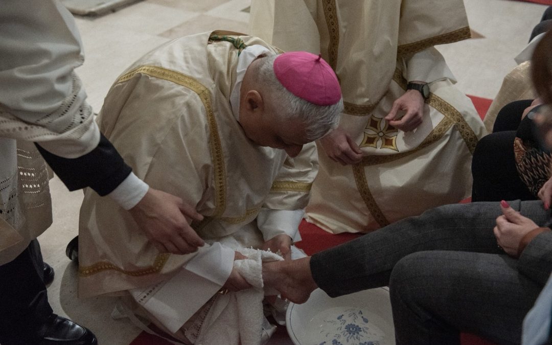 Giovedì Santo: Messa in&nbsp;Coena&nbsp;Domini