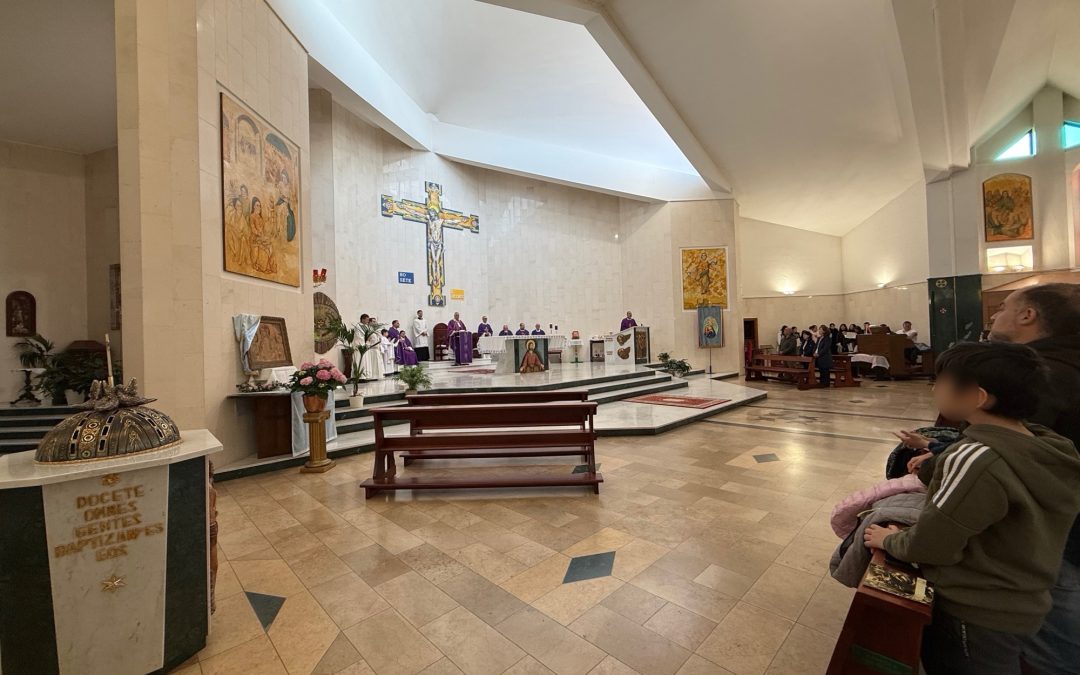 Celebrazione&nbsp;Eucaristica nella chiesa di Santa Maria di Pisa