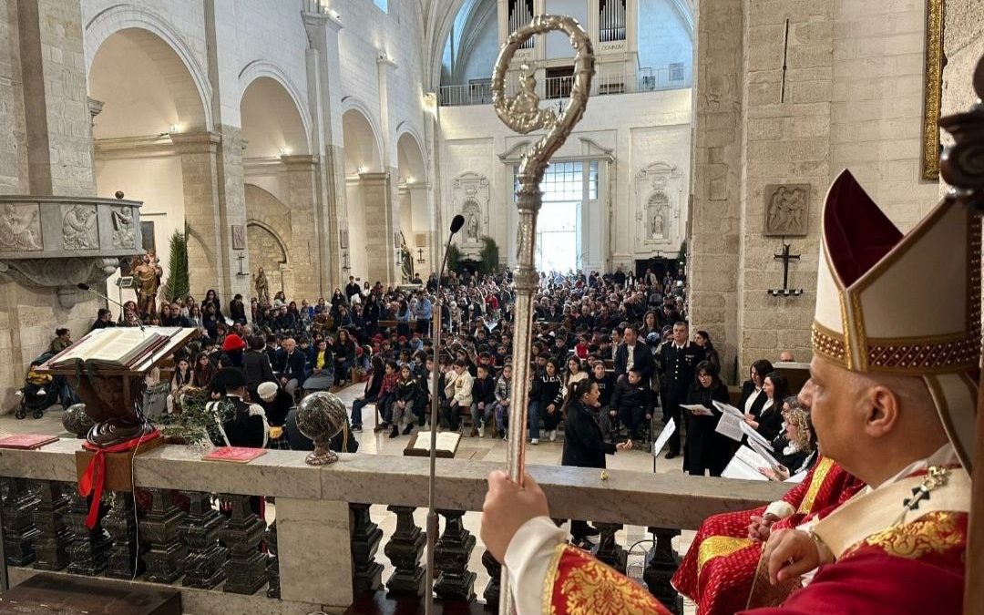 Domenica delle Palme a Sassari: processione e pontificale con l’Arcivescovo&nbsp;Gian Franco