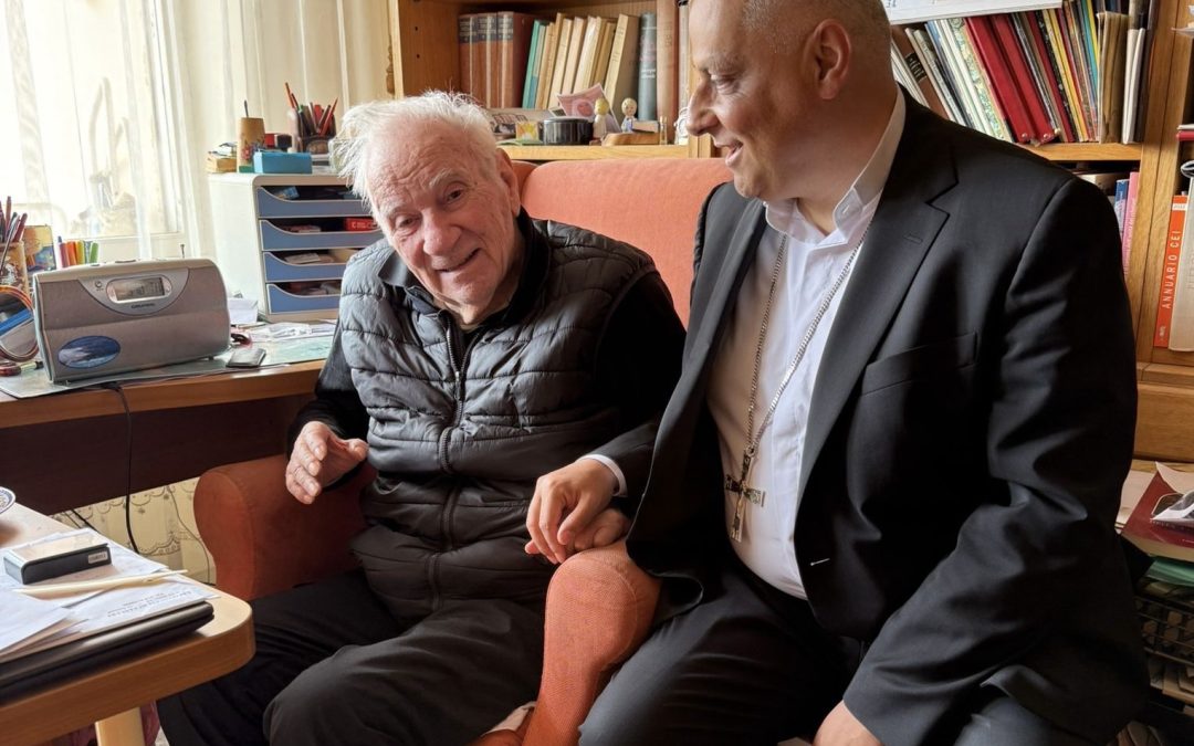 Visita di saluto dell’Arcivescovo Gian Franco a Mons. Pietro Meloni