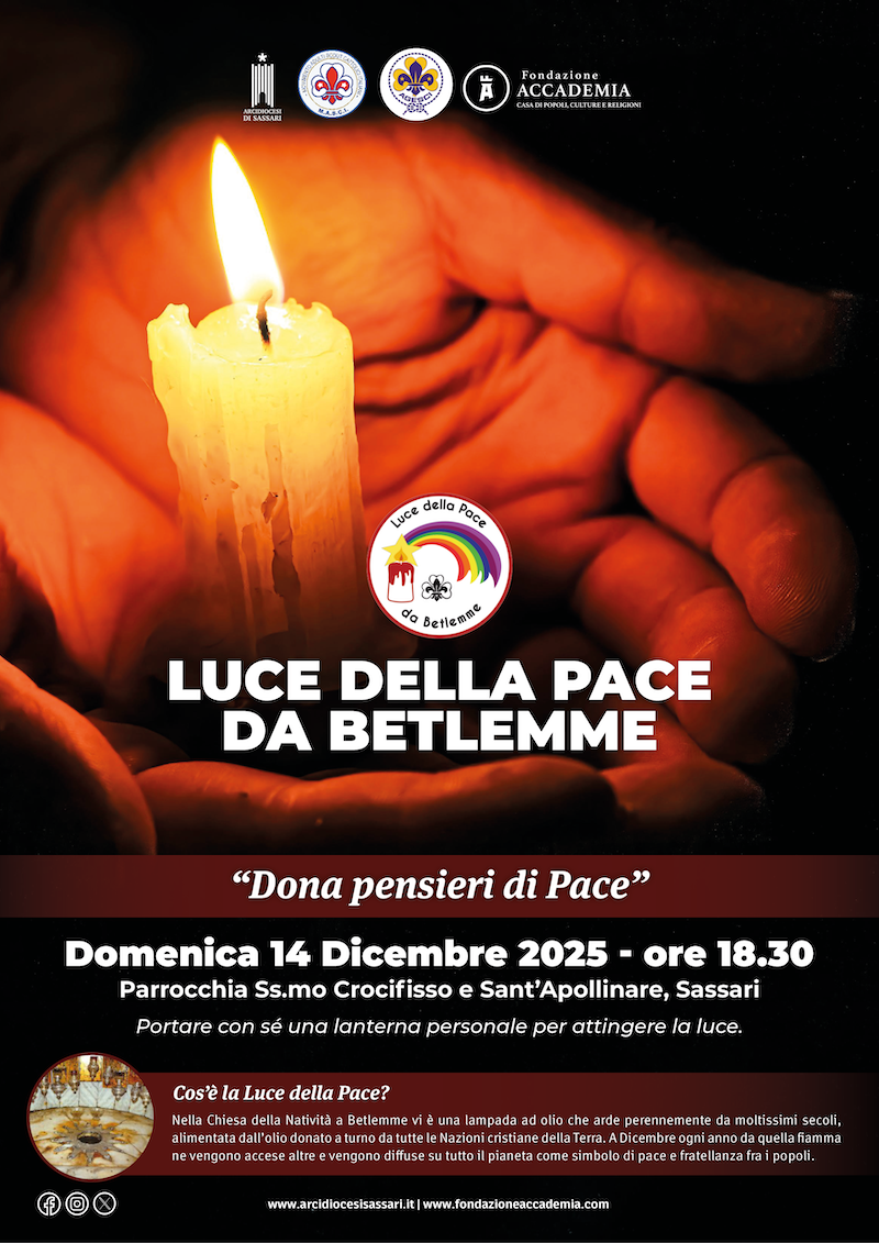 Luce della pace da Betlemme