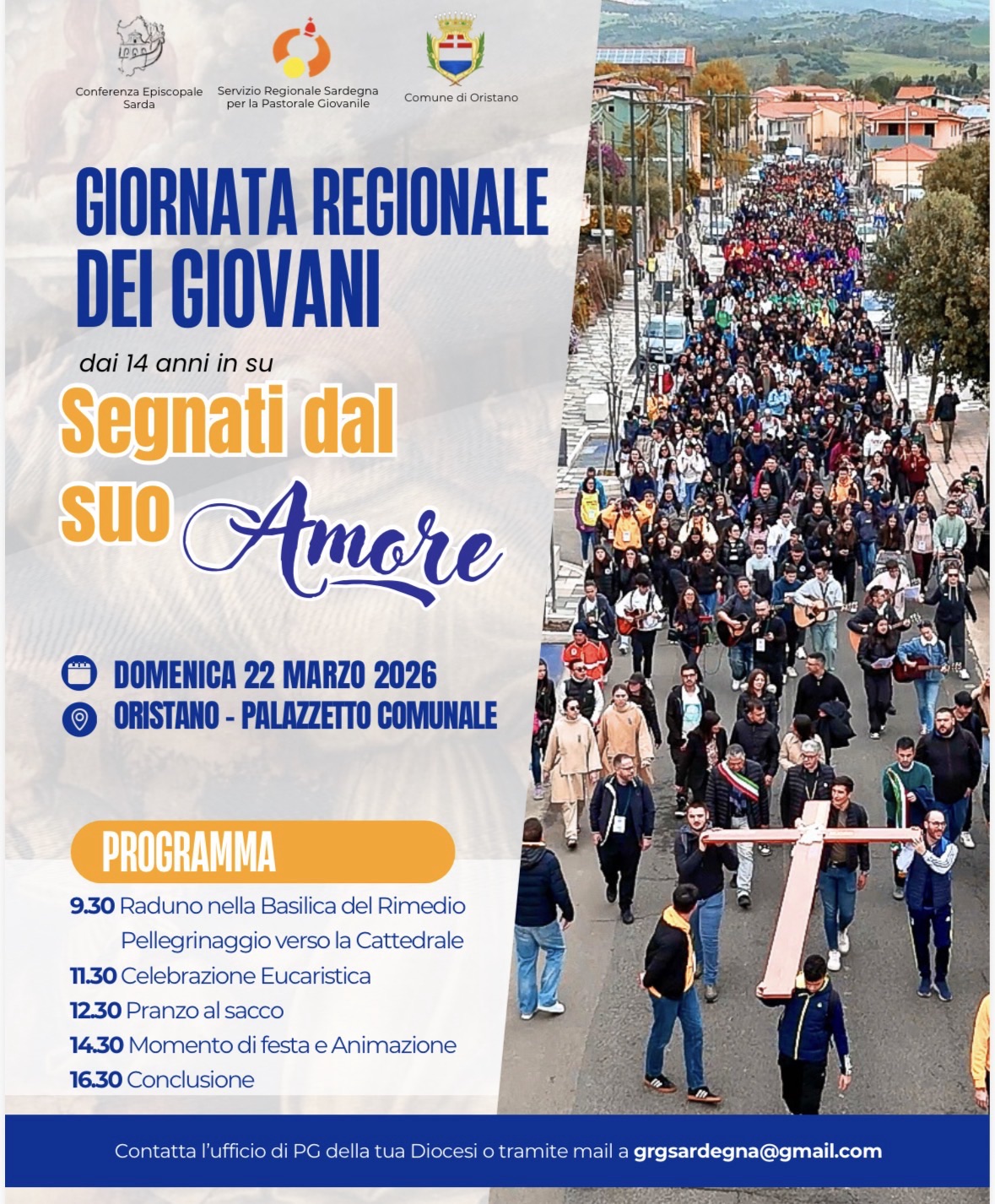 Pastorale Giovanile: domenica 22 marzo la giornata regionale a Oristano