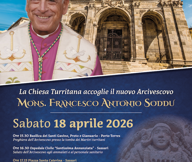 L’Arcidiocesi si prepara ad accogliere Mons. Francesco Antonio Soddu