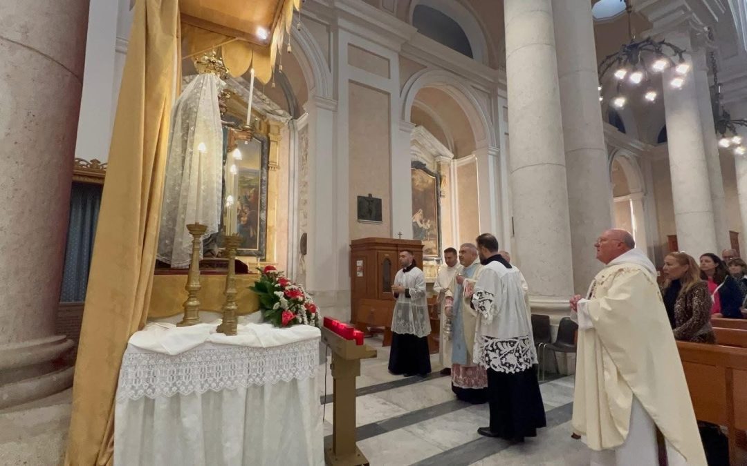 Centenario della Basilica di Bonaria: Mons. Tamponi presiede il secondo giorno del Novenario