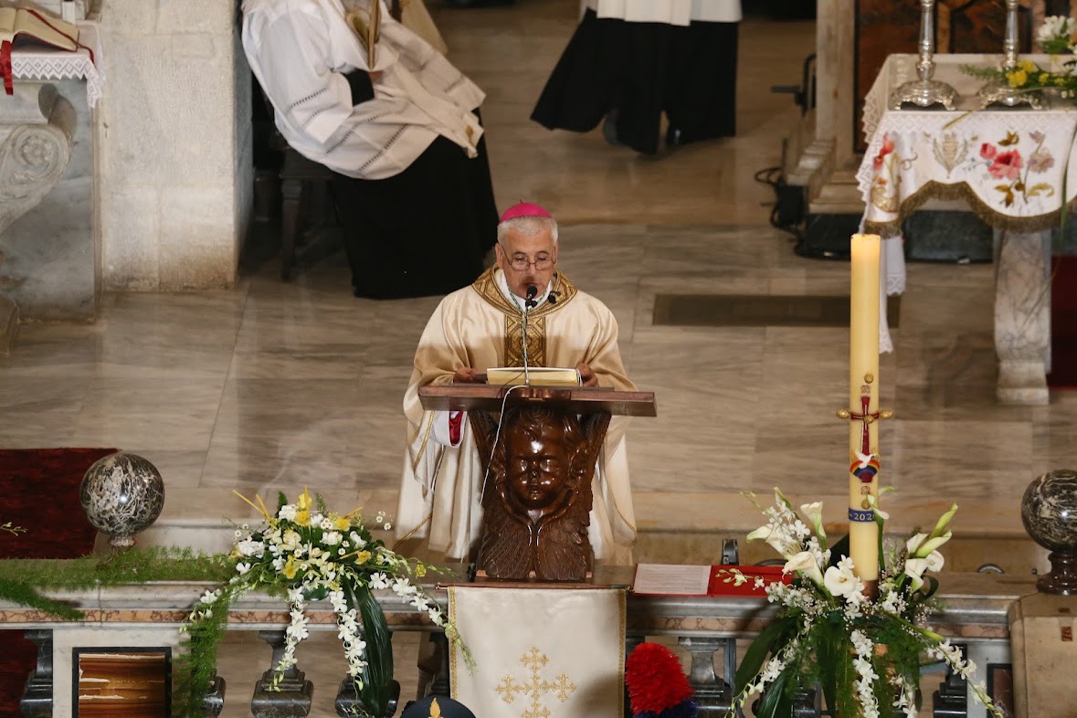 Concelebrazione eucaristica e Presa di possesso canonico della diocesi dell’Arcivescovo Mons. Francesco Antonio Soddu