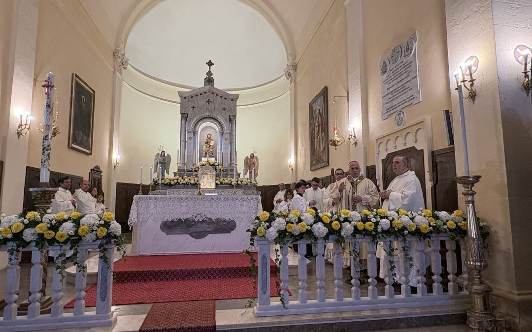 L’Arcivescovo Soddu in visita a Chiaramonti