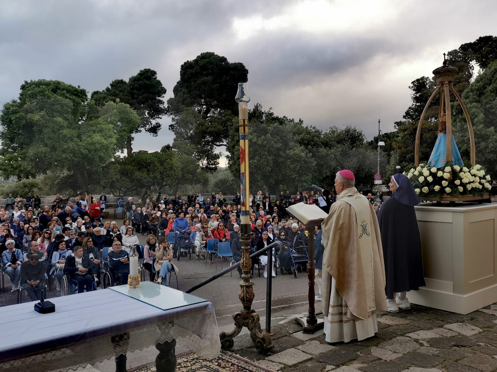 Mese Mariano: celebrazione eucaristica con gli ammalati a San Pietro in Silki