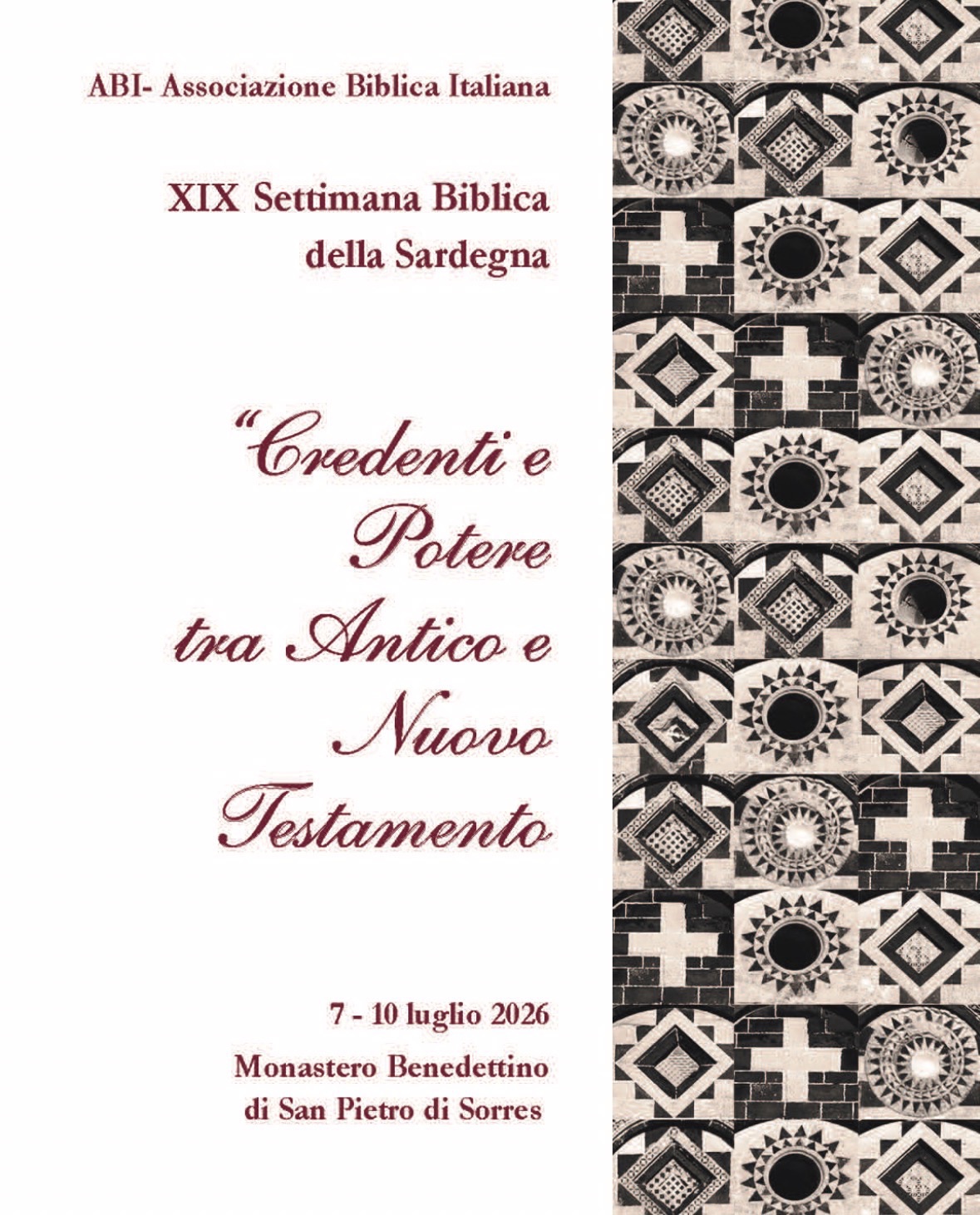 Settimana Biblica 2026
